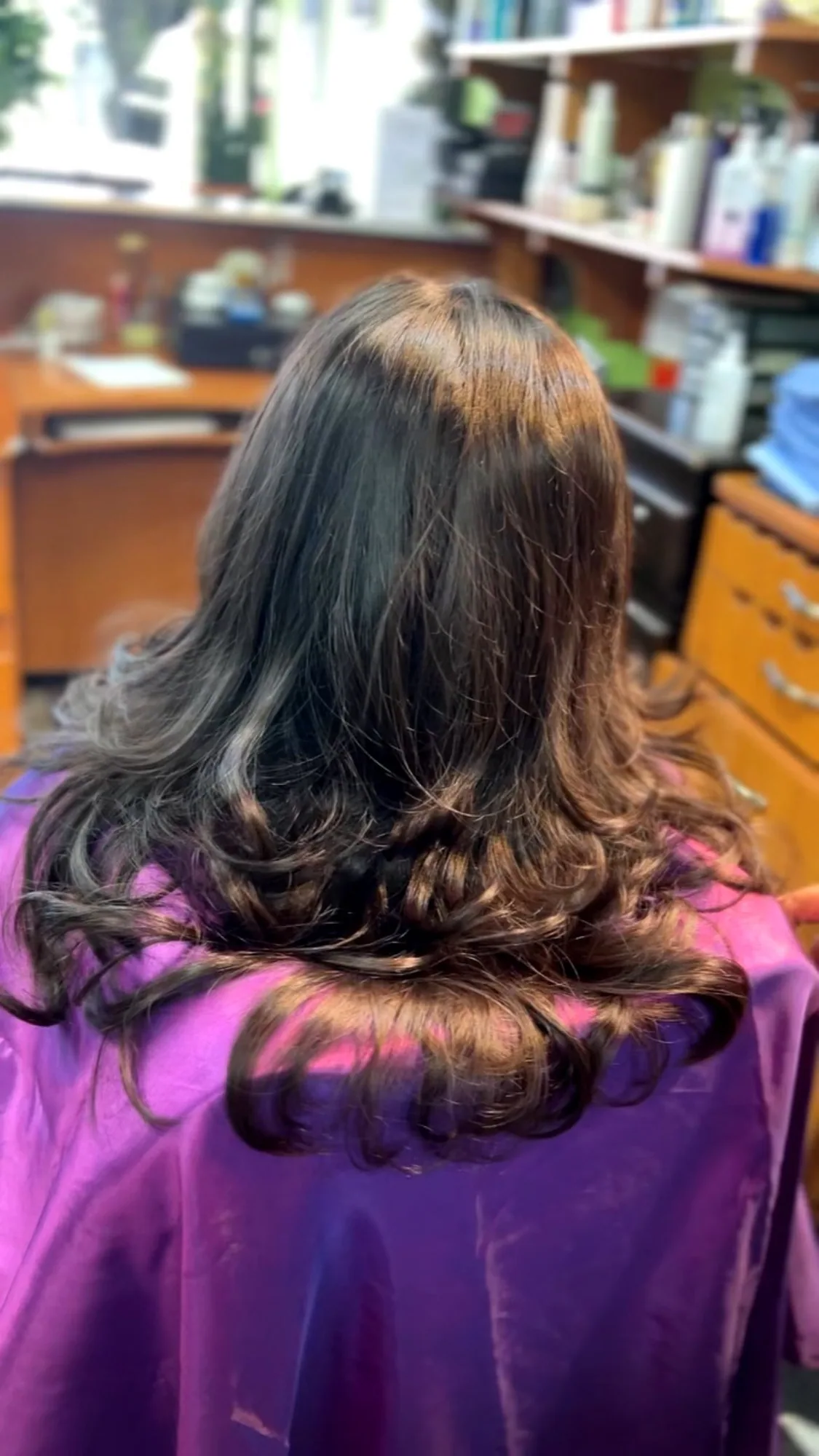 Video of haircut or styling work at Tijeras Barbershop