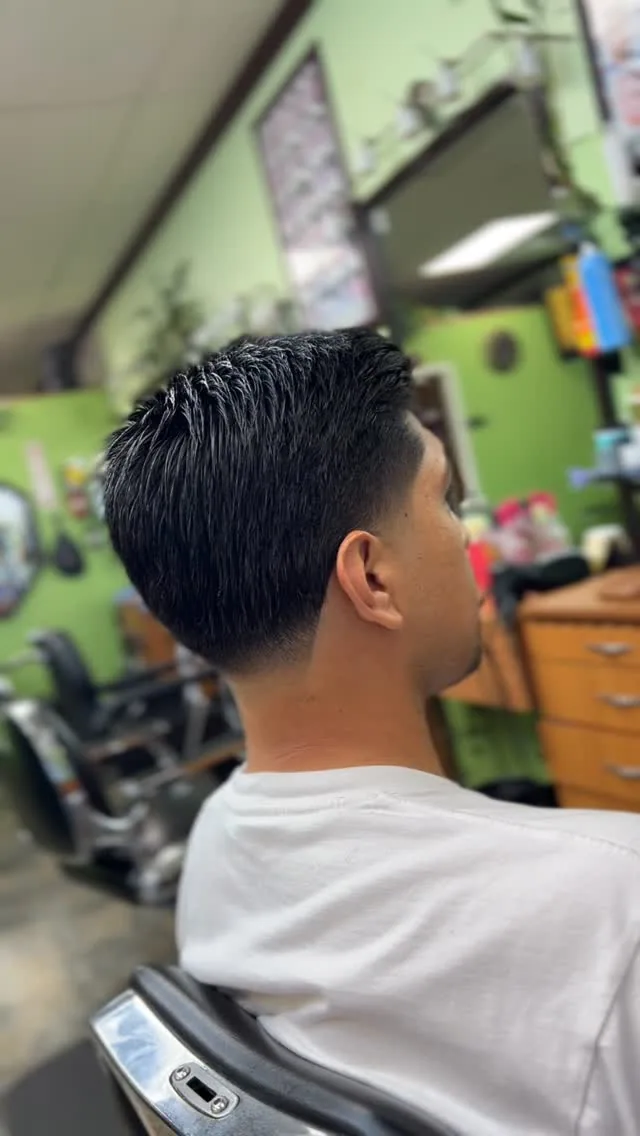 Video of a fade created at Tijeras Barbershop