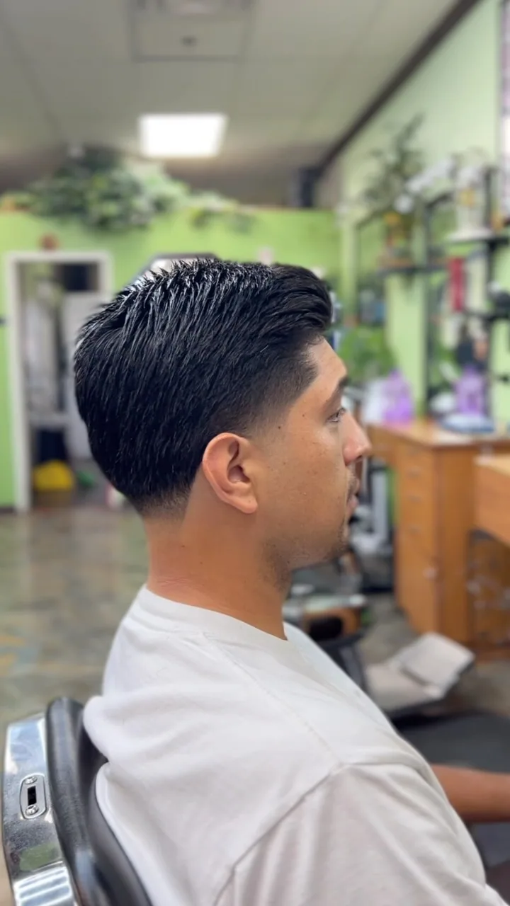 Video of a fade created at Tijeras Barbershop